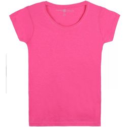 Vêtements rose STOREEZ round neck T-shirt Gerard Pasquier T-shirt col rond MARINE Autres