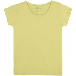 Vêtements rose STOREEZ round neck T-shirt Gerard Pasquier T-shirt col rond MARINE Jaune