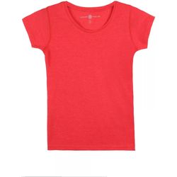 Vêtements rose STOREEZ round neck T-shirt Gerard Pasquier T-shirt col rond MARINE Rouge