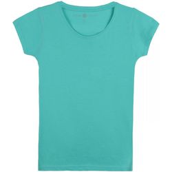 Vêtements rose STOREEZ round neck T-shirt Gerard Pasquier T-shirt col rond MARINE Vert