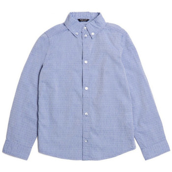 Vêtements Garçon Chemises manches longues Guess Chemise Garçon Manche longues SS Shirt Bleu (rft) Bleu