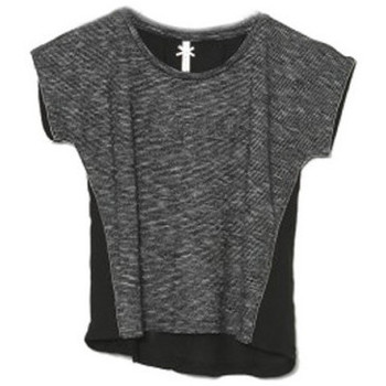 Vêtements Fille Chemises manches courtes Kaporal Tee-Shirt Fille Bowi Noir Noir