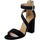 Chaussures Femme Sandales et Nu-pieds L'angolo 018N025.01 Noir
