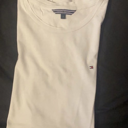 Vêtements Femme T-shirts manches courtes Tommy Hilfiger Teeshirt blanc tommy hilfiger Autres