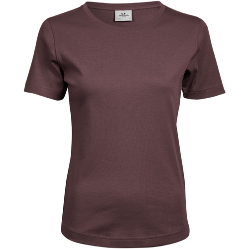 Vêtements Femme T-shirts out manches courtes Tee Jays Interlock Violet