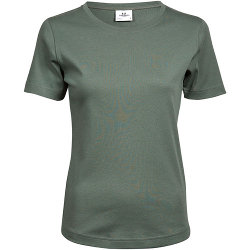 Vêtements Femme T-shirts out manches courtes Tee Jays Interlock Vert