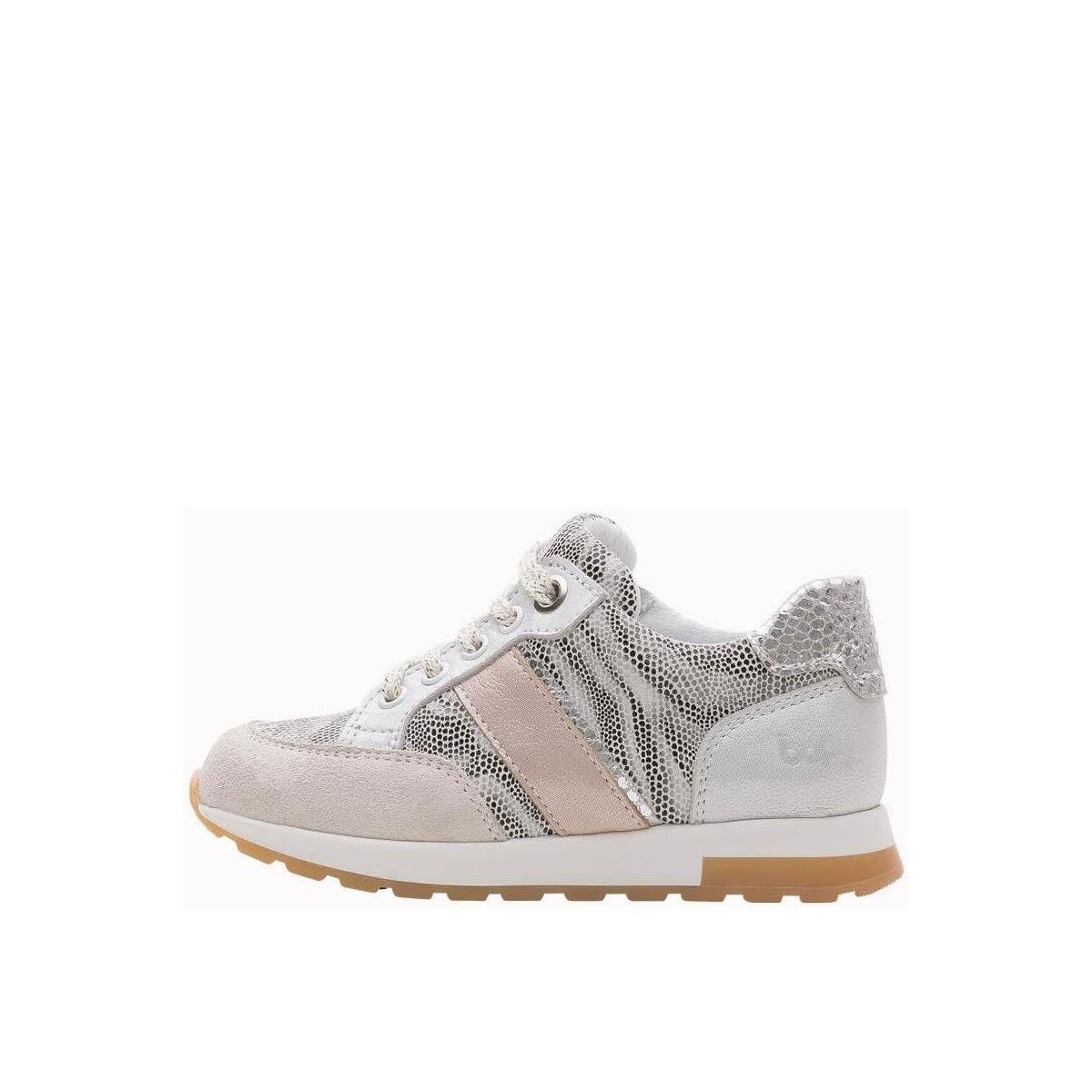 Chaussures Fille Baskets basses Bopy Skill Zebre Blanc