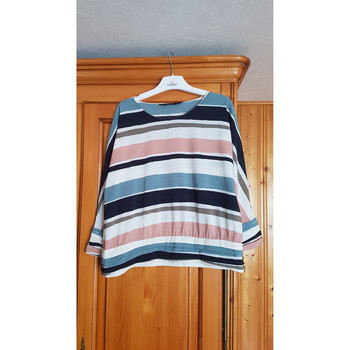 Vêtements Femme Olivia Palermo chevron striped long-line dress Zara Blouse rayée Multicolore