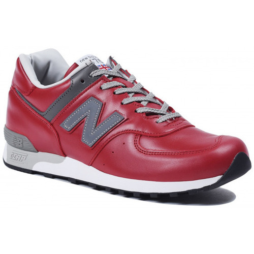 New Balance M576Red made in UK Rouge - Chaussures Basket Homme 220