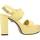 Chaussures Femme Sandales et Nu-pieds Pon´s Quintana 9998 001 Jaune