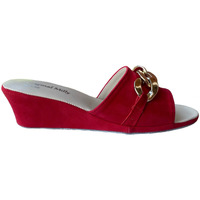 Chaussures Femme Mules Original Milly MILLY DE CHAMBRE À COUCHER - 105 DAIM Rouge