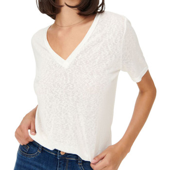 Vêtements Femme T-shirts manches courtes JDY 15254665 Blanc