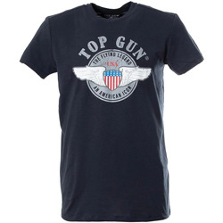 Vêtements Homme Débardeurs / T-shirts sans manche Top Gun TEE SHIRT TG-TS04 NAVY Bleu