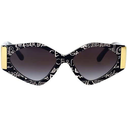 Montres & Bijoux Shorts & Bermudas D&G Occhiali da Sole Dolce&Gabbana DG4396 33138G Noir