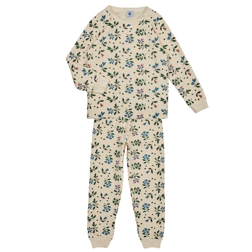 Vêtements Fille Pyjamas / Chemises de nuit Petit Bateau CINGU Multicolore