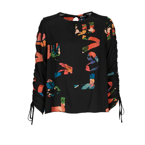 Vêtements Femme Citrouille et Compagnie Desigual GRAPHIC LOVE Noir / Multicolore