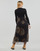 Vêtements Femme Robes longues Desigual GLORIA Noir / Multicolore