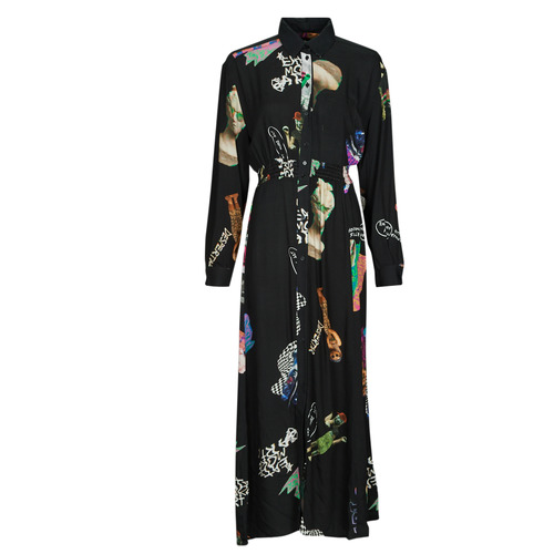 Desigual KASSANDRA Noir / Multicolore - Livraison Gratuite | Spartoo ! -  Vêtements Robes longues Femme 104,30 €