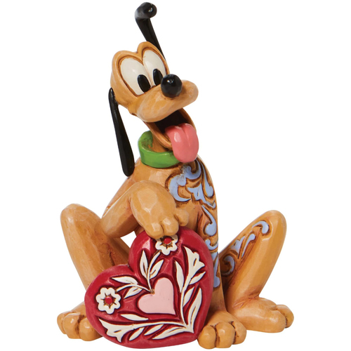 Maison & Déco Vision De Reve Enesco Figurine de Collection Disney Pluto Marron