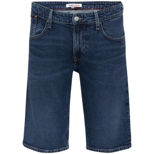 Vêtements Homme Shorts / Bermudas Tommy Jeans Short en Jeans  Ref 56063 1bk Denim Bleu