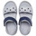 Chaussures Enfant Tongs Sneakers Crocs SANDAL CROCBAND GREY/NAVY Gris