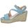Chaussures Femme Sandales et Nu-pieds Azarey 494F081/72 Bleu