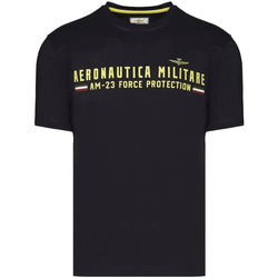 Vêtements men Débardeurs / T-shirts sans manche Aeronautica Militare 221TS1942J538 DARK NAVY Bleu
