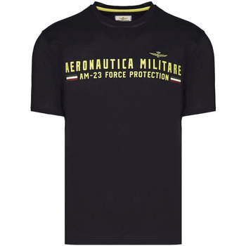 Vêtements Homme Débardeurs / T-shirts sans manche Aeronautica Militare 221TS1942J538 DARK NAVY Bleu