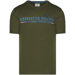 crew neck short-sleeved T-shirt Blu