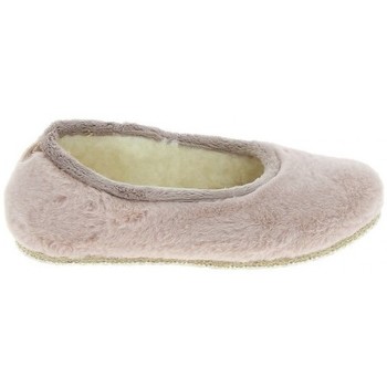 Chaussures Femme Chaussons Fargeot Tendresse Poudre Rose