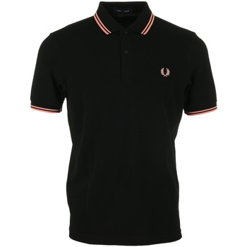 Vêtements Homme T-shirts & Polos Fred Perry Twin Tipped Shirt noir