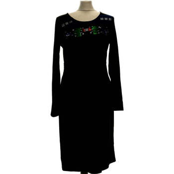Vêtements Femme Robes longues Pause Cafe Robe Mi-longue  40 - T3 - L Noir
