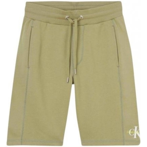 Vêtements Homme Shorts / Bermudas Calvin Klein Jeans Short Jogging  Ref 56002 l9f Olive Vert
