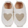 Chaussures Enfant Chaussons bébés Easy Peasy MY BLUBLU COEUR Blanc