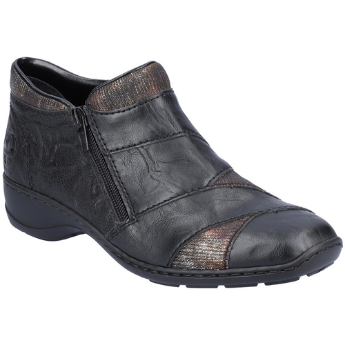 Chaussures Femme Boots Rieker 58371-00 SCHWARZ