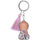 Accessoires textile Porte-clés Kontiki Porte clef de collection Charms Little Buddha 002 Rose