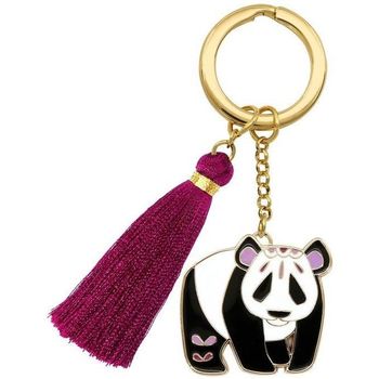 Accessoires textile Porte-clés Kontiki Porte clef Panda - Collection BEYOND CHARMS Blanc