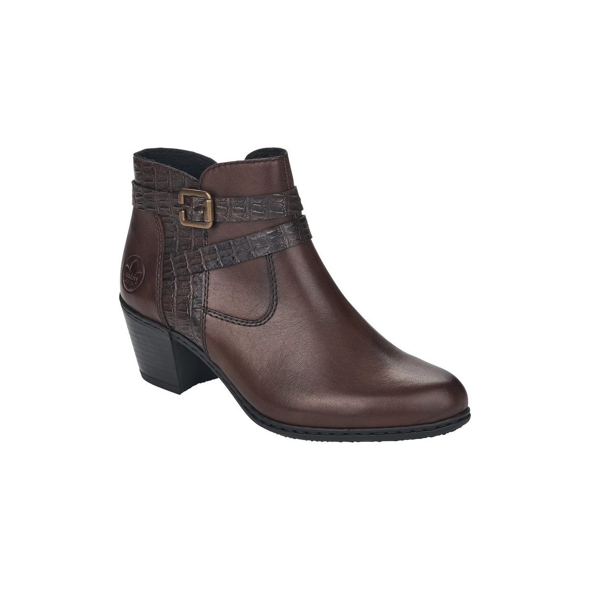 Chaussures Femme Low boots Rieker Y2174-25 NOUGAT