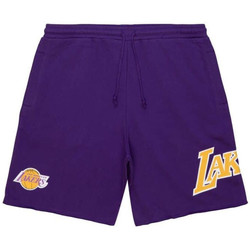 Vêtements Shorts / Bermudas Mitchell And Ness Short NBA Los Angeles Lakers M Multicolore