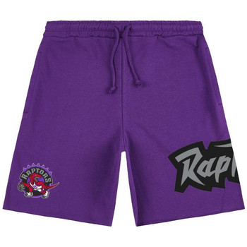 Vêtements Shorts / Bermudas Save The Duck Short NBA Toronto Raptors Mitc Multicolore