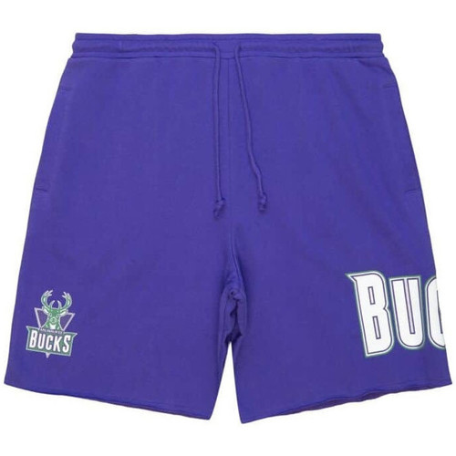 Vêtements Clothing Shorts / Bermudas Mitchell And Ness Short NBA Milwaukee Bucks Mitc Multicolore