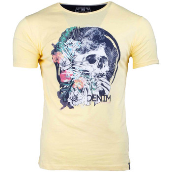 Vêtements Homme T-shirts manches courtes La Maison Blaggio MB-MELBOURNE Jaune
