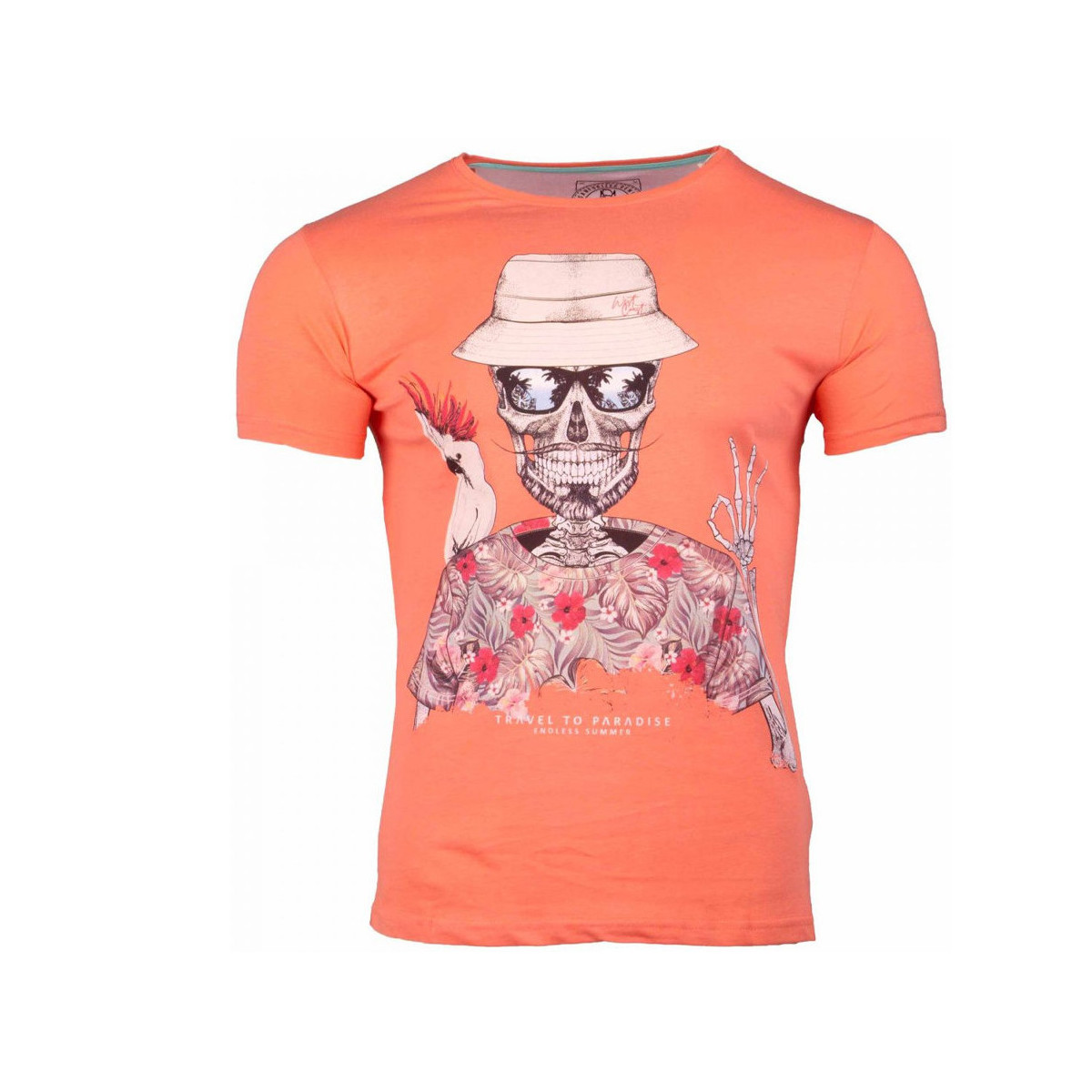 Vêtements Homme T-shirts & Polos La Maison Blaggio MB-MODESTO Orange