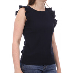Vêtements Femme T-shirts manches courtes Vero Moda 10265093 Bleu