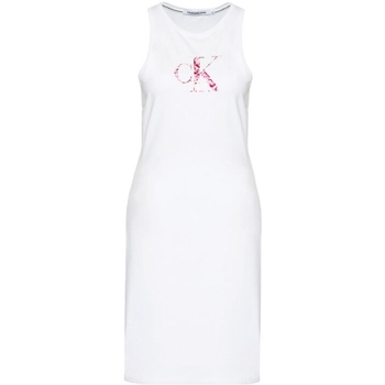 Vêtements Femme Robes courtes Calvin Klein Jeans Robe moulante  ref 52660 yaf Blanc Blanc