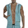 Vêtements Homme Vestes de survêtement Code 22 Veste à capuche sans manches Motion Code22 Bleu