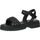 Chaussures Femme Sandales Votre numéro de téléphone doit contenir un minimum de 3 caractères Sandales Noir