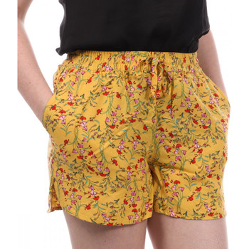 Vêtements Femme logo-patch Shorts / Bermudas Vero Moda 10245159 Jaune