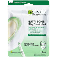 Accessoires textile Masques Garnier Skinactive Nutri Bomb Mask Facial Nutritiva Reparadora 