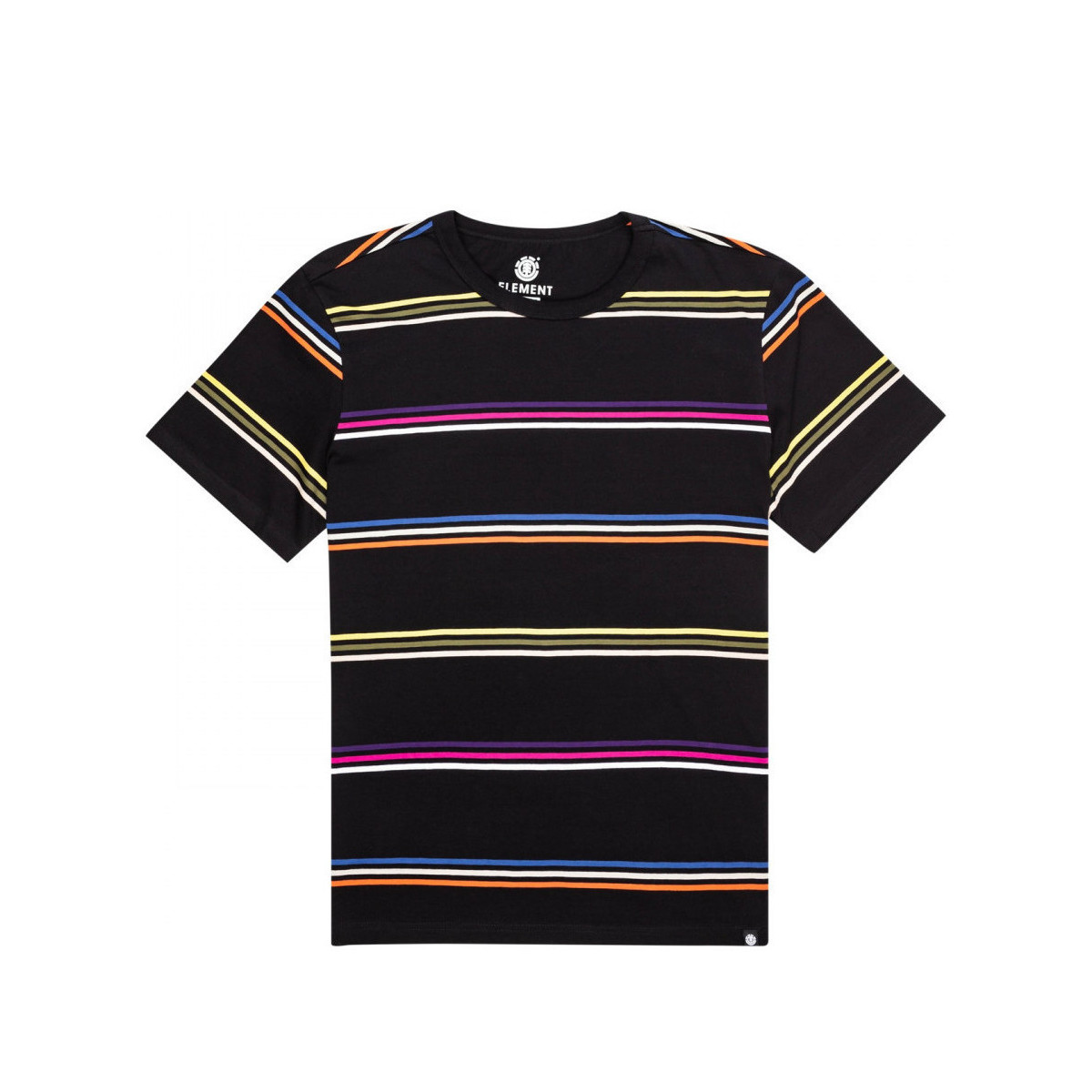 Vêtements Homme T-shirts & Polos Element Wilow stripe Noir